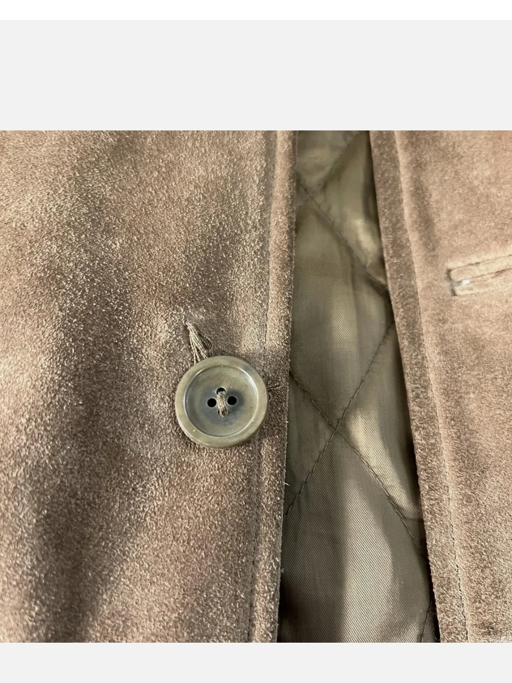 J. Crew Brown Suede Coat